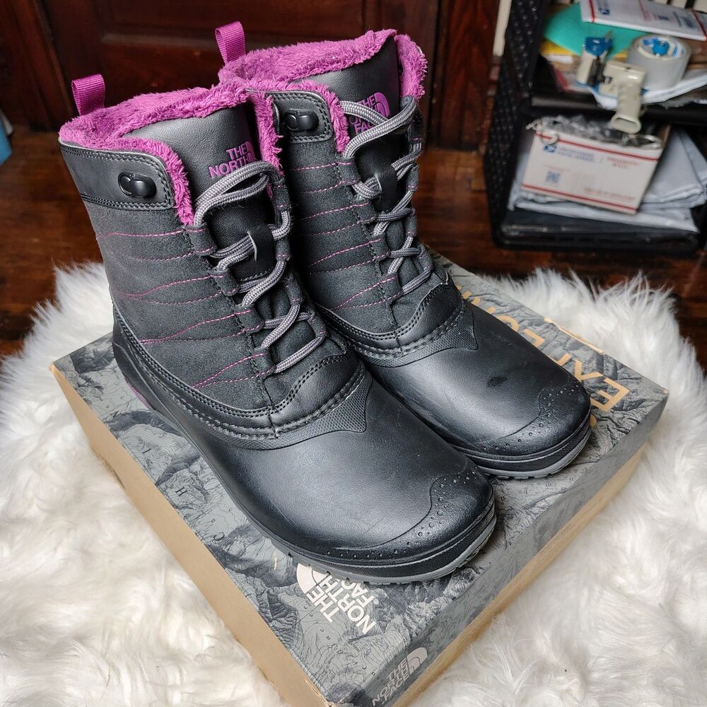 The North Face Women's Stormkat Cold-Weather Boots Black Size 9.5